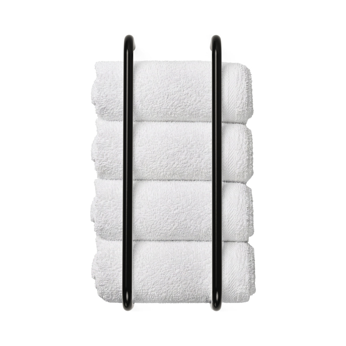 Black color Beyond towel rack Dutton Brown hardware