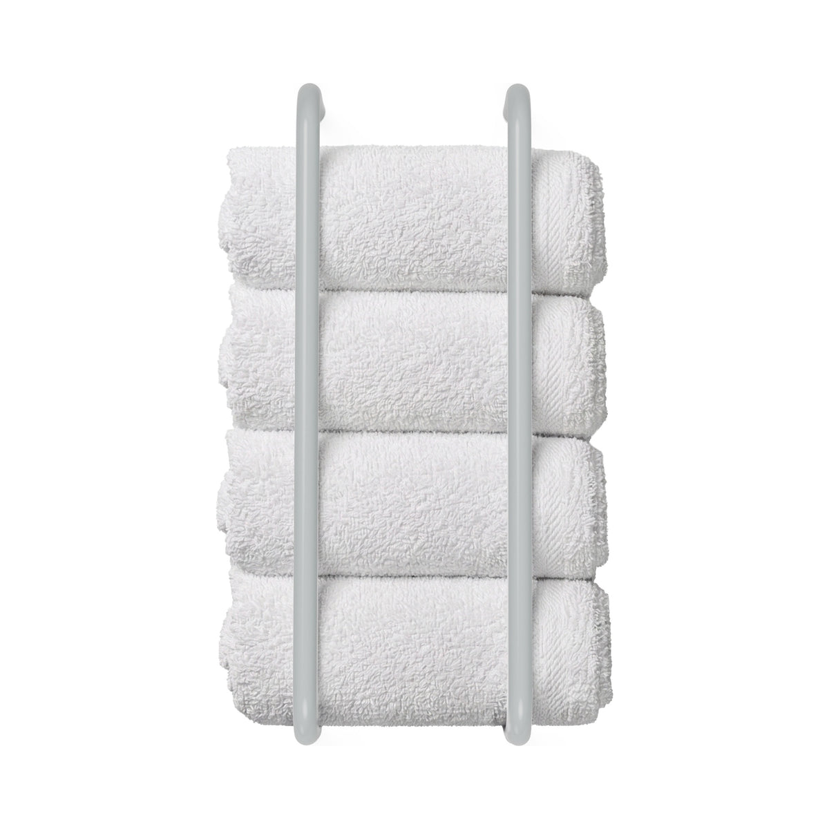 Chalk color Beyond towel rack Dutton Brown hardware