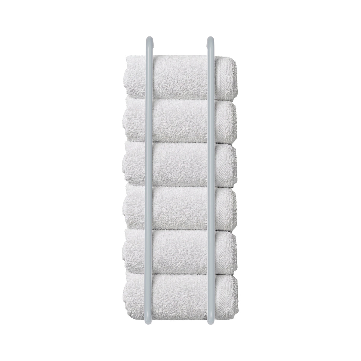 Chalk color Beyond towel rack 36" Dutton Brown hardware