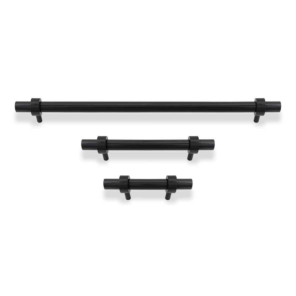 Black and black color Caliber pull Dutton Brown hardware