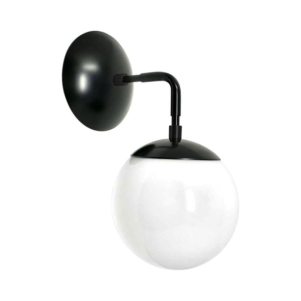 Black Cap sconce 6" Dutton Brown lighting