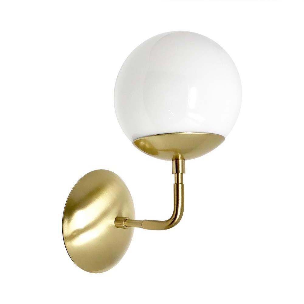 Brass Cap sconce 6" Dutton Brown lighting