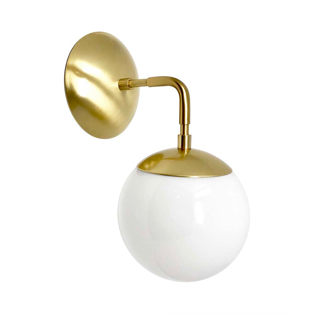 Brass Cap sconce 6" Dutton Brown lighting