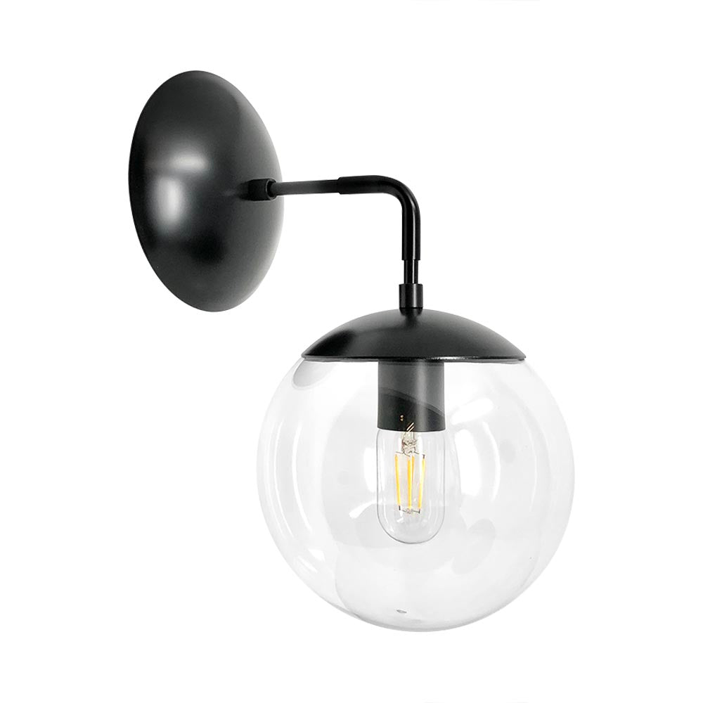 Black Cap sconce 8" Dutton Brown lighting