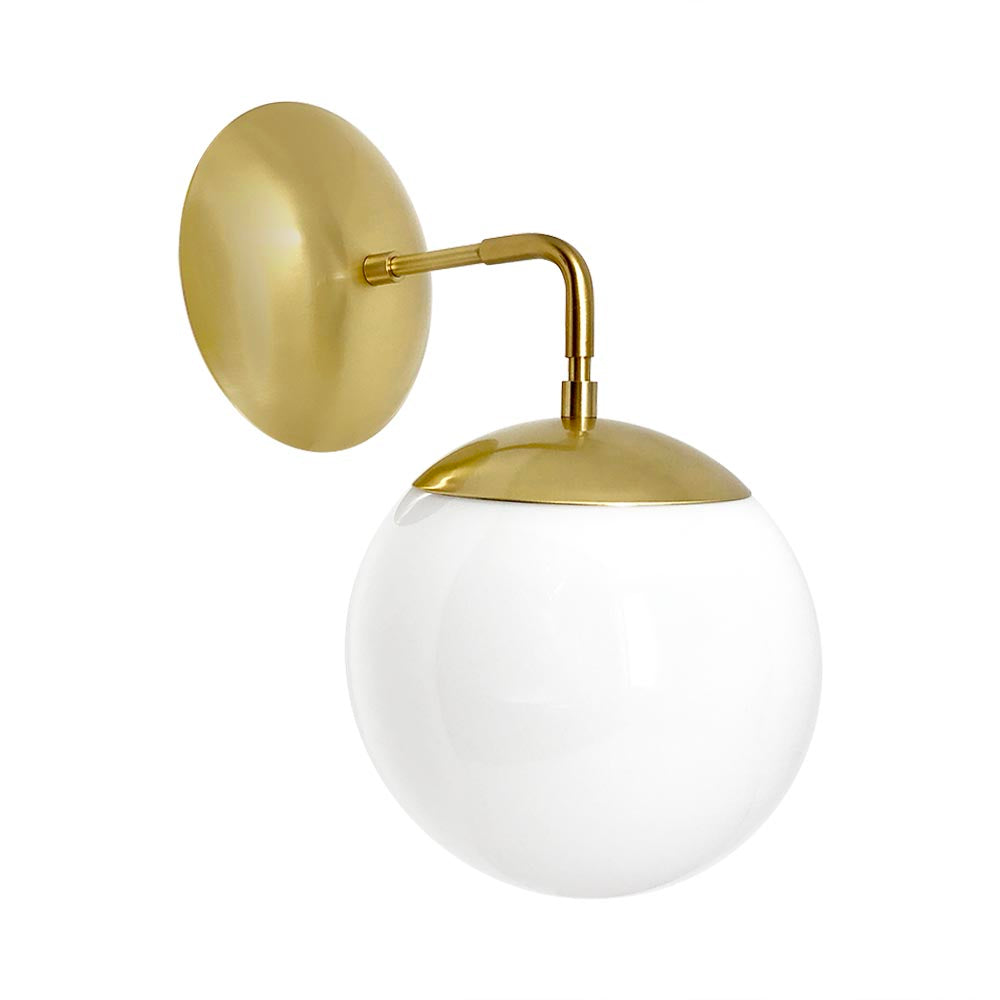 Brass Cap sconce 8" Dutton Brown lighting