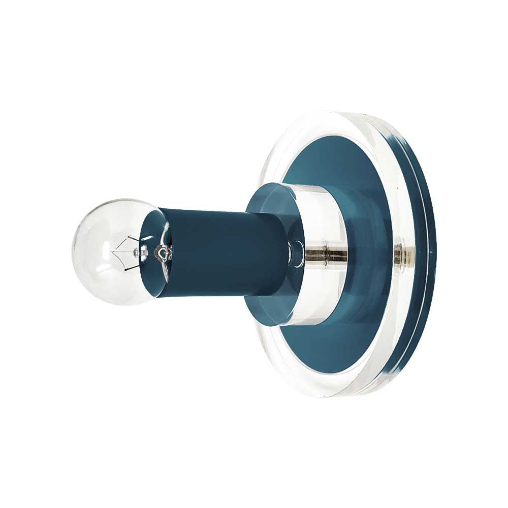 Slate blue color Lepore sconce Dutton Brown lighting