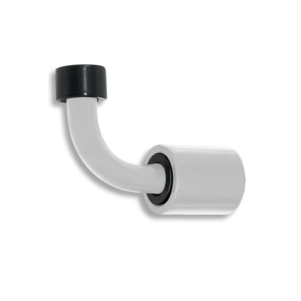 Black and chalk color Throne hook Dutton Brown hardware