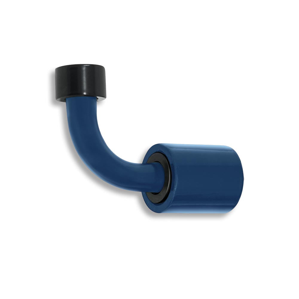 Black and cobalt color Throne hook Dutton Brown hardware