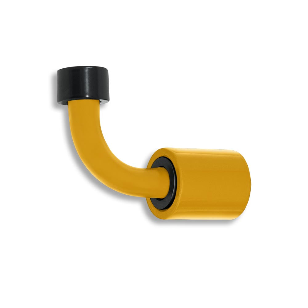 Black and ochre color Throne hook Dutton Brown hardware