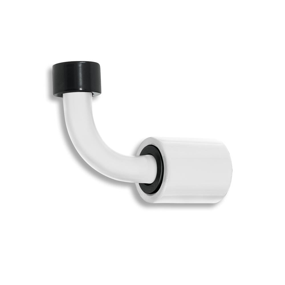 Black and white color Throne hook Dutton Brown hardware