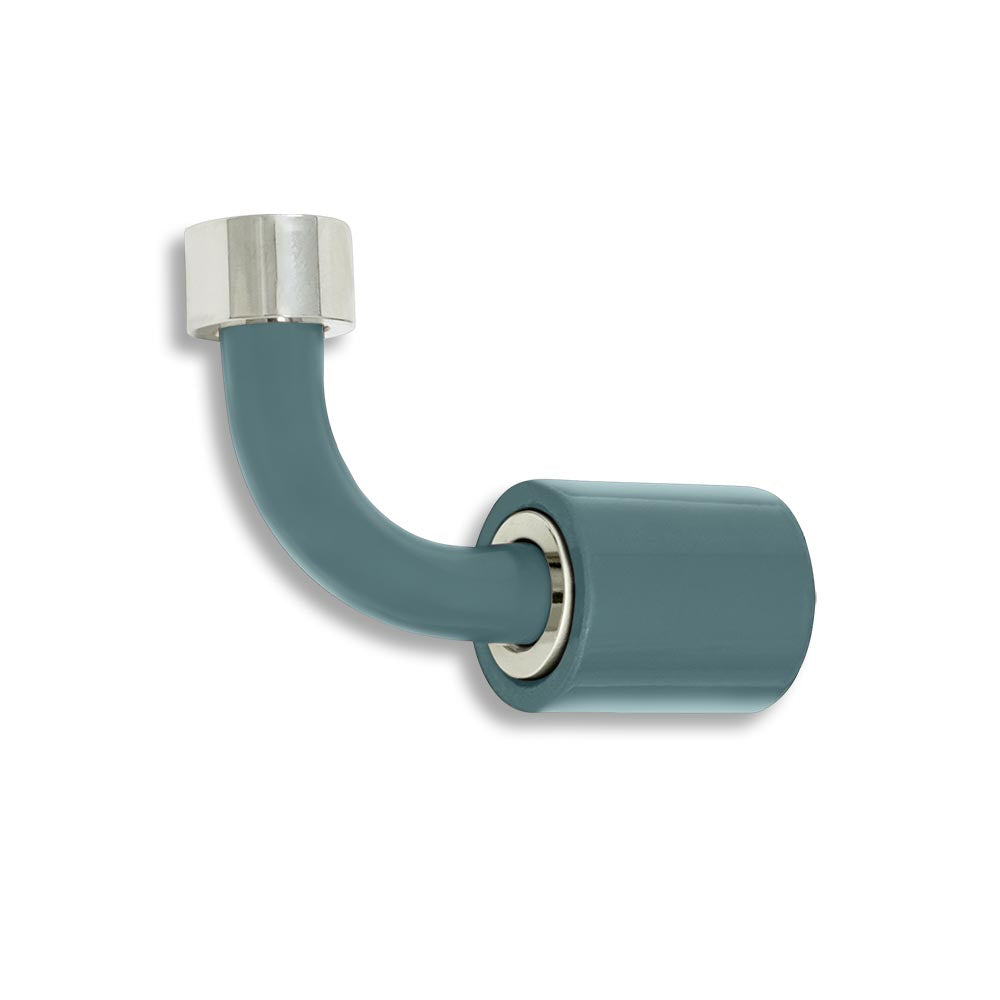 Nickel and python green color Throne hook Dutton Brown hardware