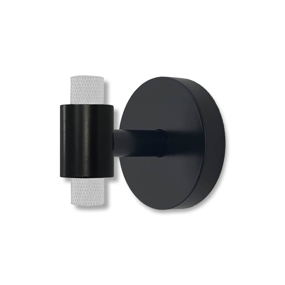 Black and chalk color Tux hook Dutton Brown hardware