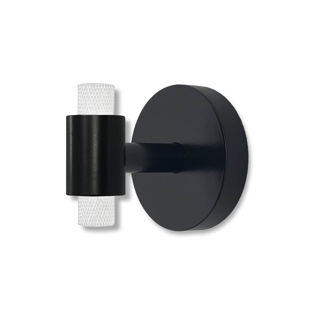 Black and white color Tux hook Dutton Brown hardware