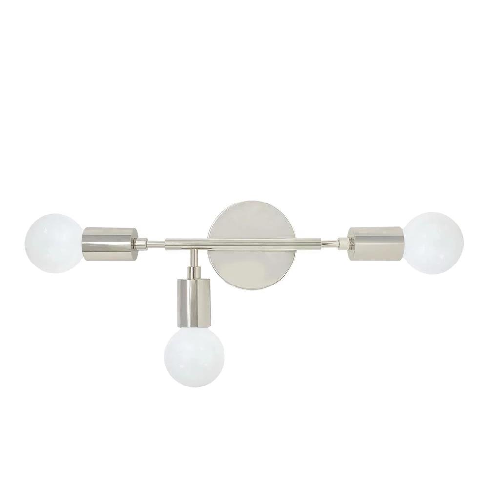 Nickel Elite sconce left Dutton Brown lighting