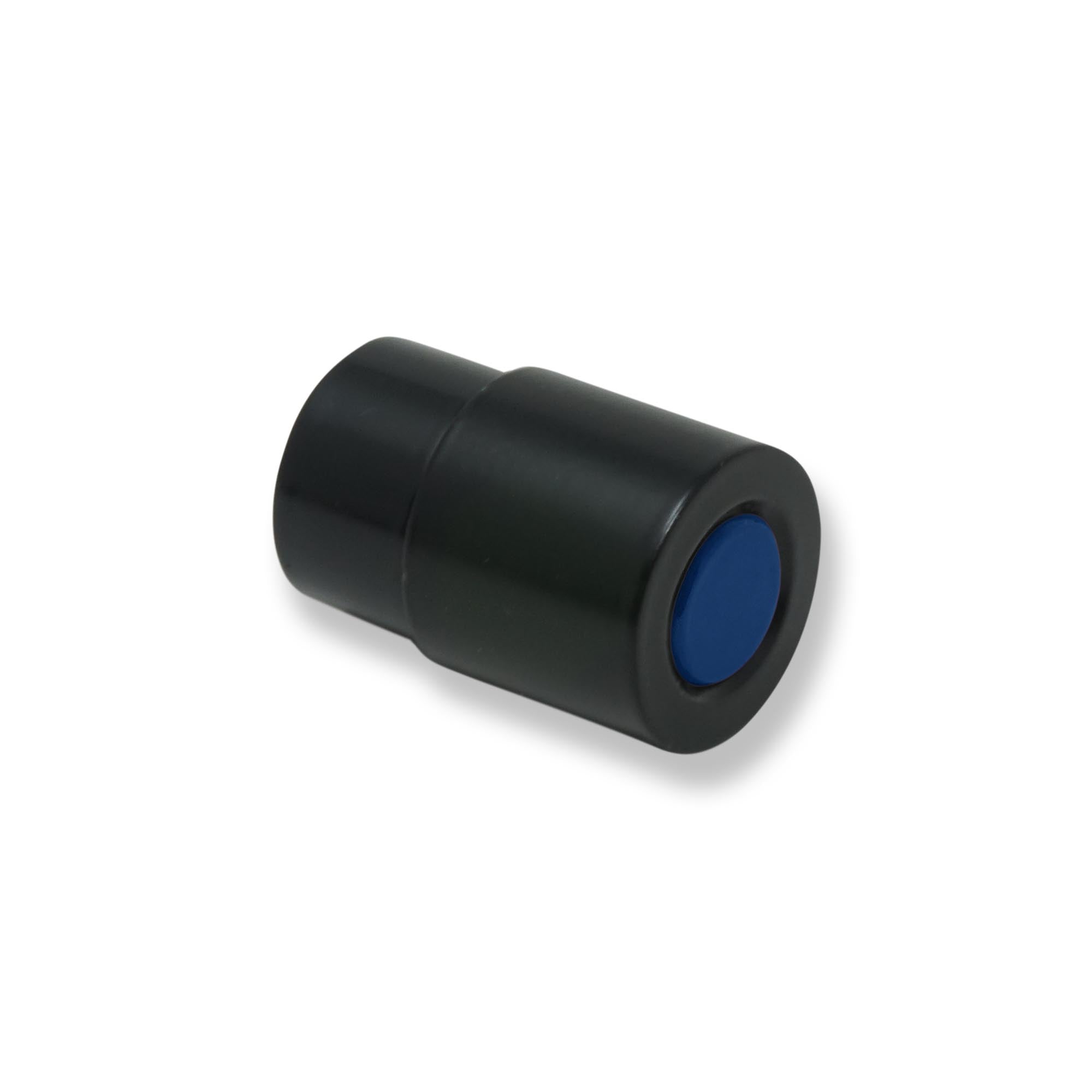 Black and cobalt color Head knob Dutton Brown hardware