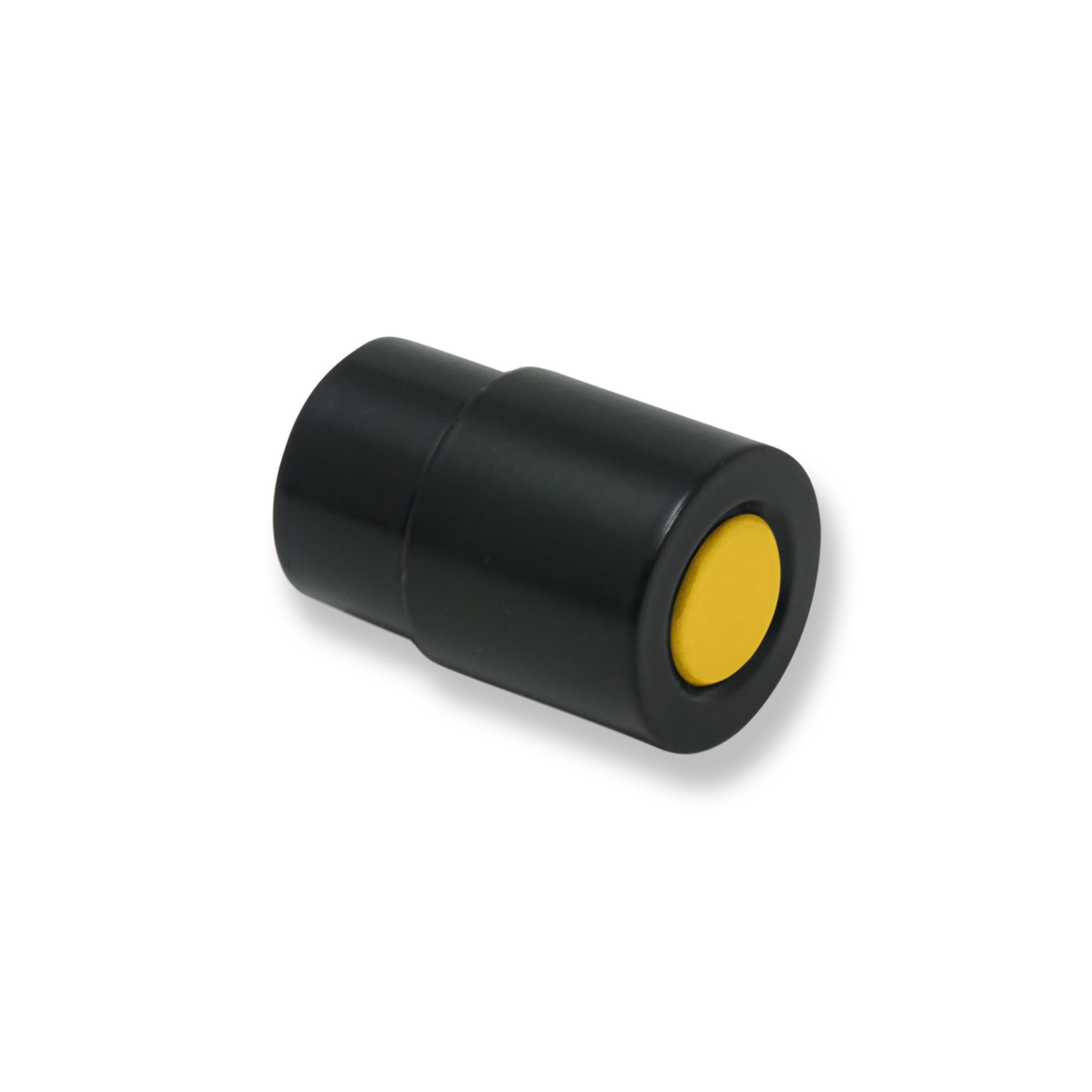 Black and ochre color Head knob Dutton Brown hardware