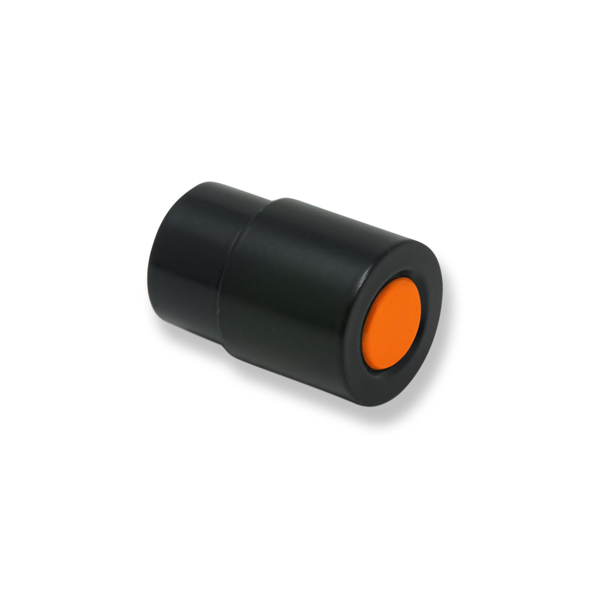 Black and orange color Head knob Dutton Brown hardware