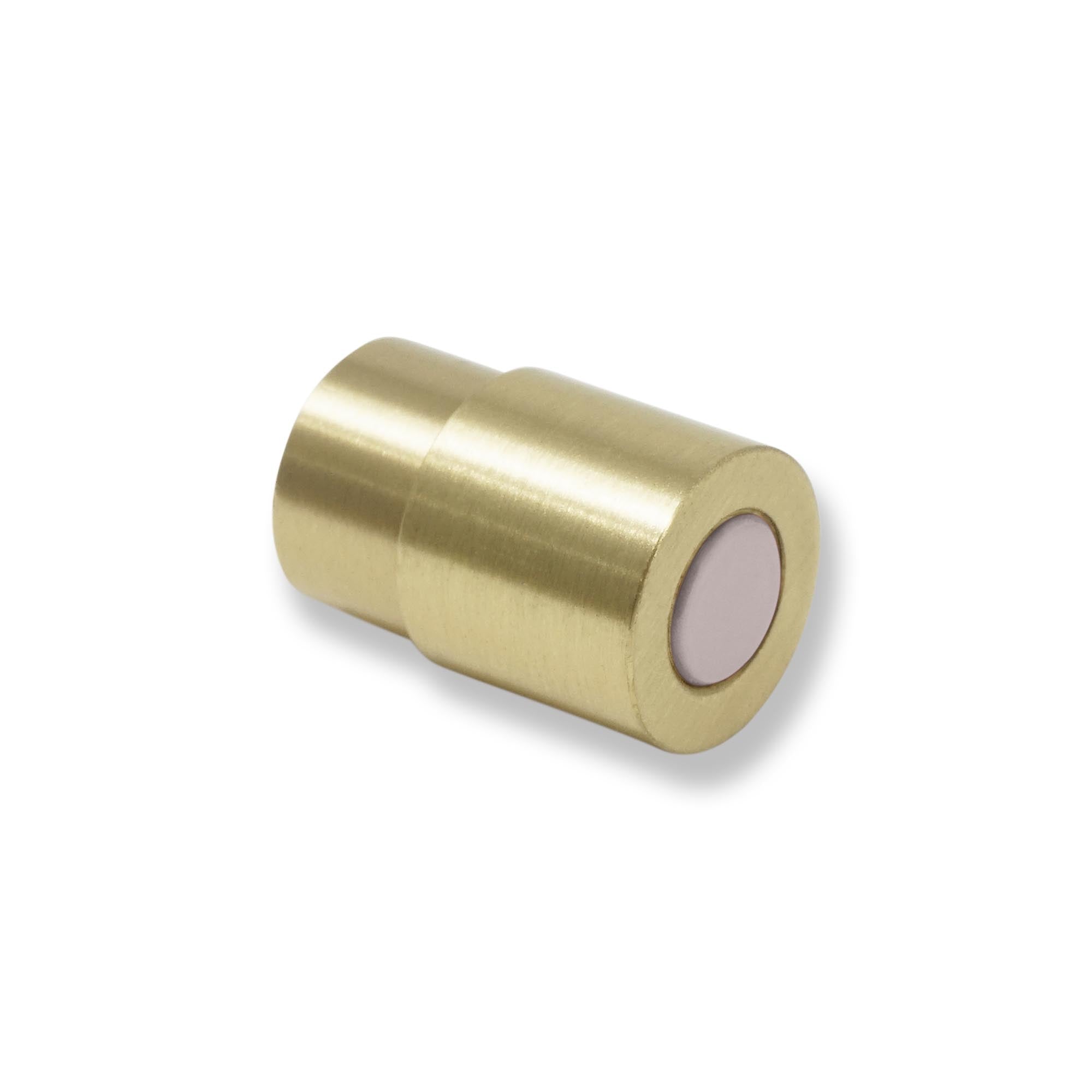Brass and barely color Head knob Dutton Brown hardware