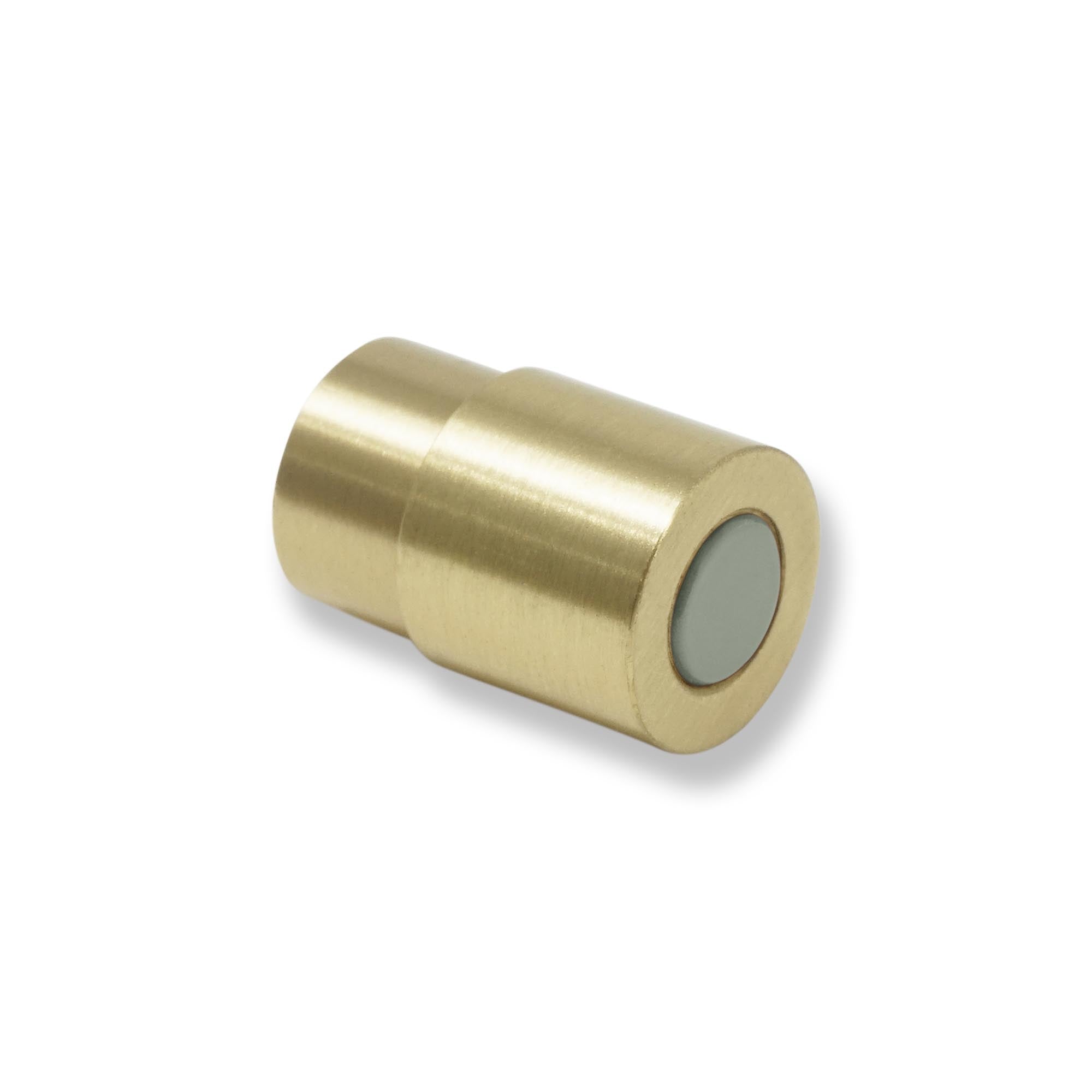 Brass and spa color Head knob Dutton Brown hardware