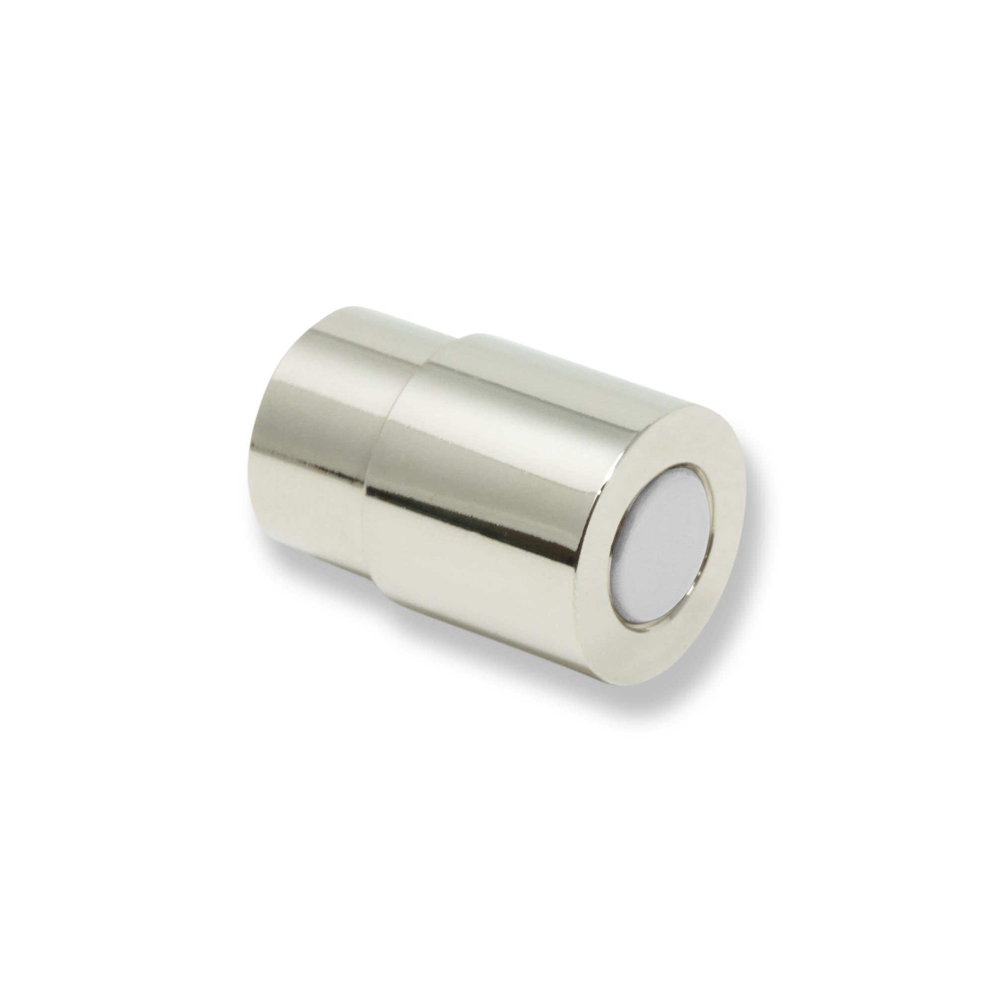 Nickel and chalk color Head knob Dutton Brown hardware
