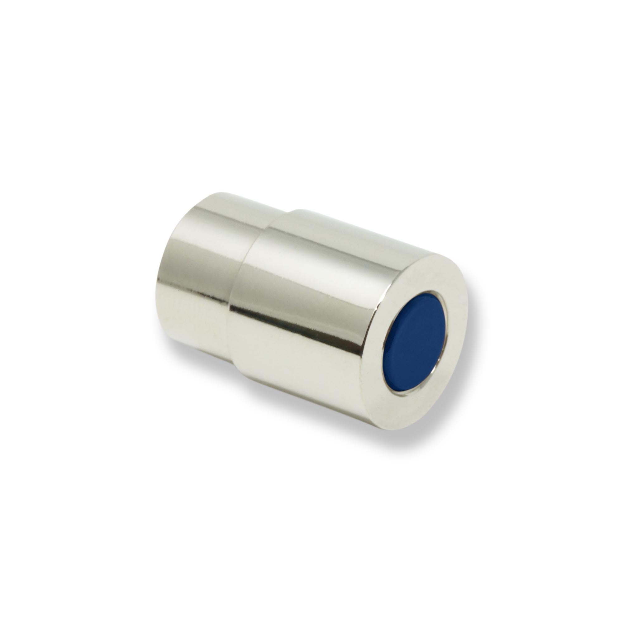 Nickel and cobalt color Head knob Dutton Brown hardware