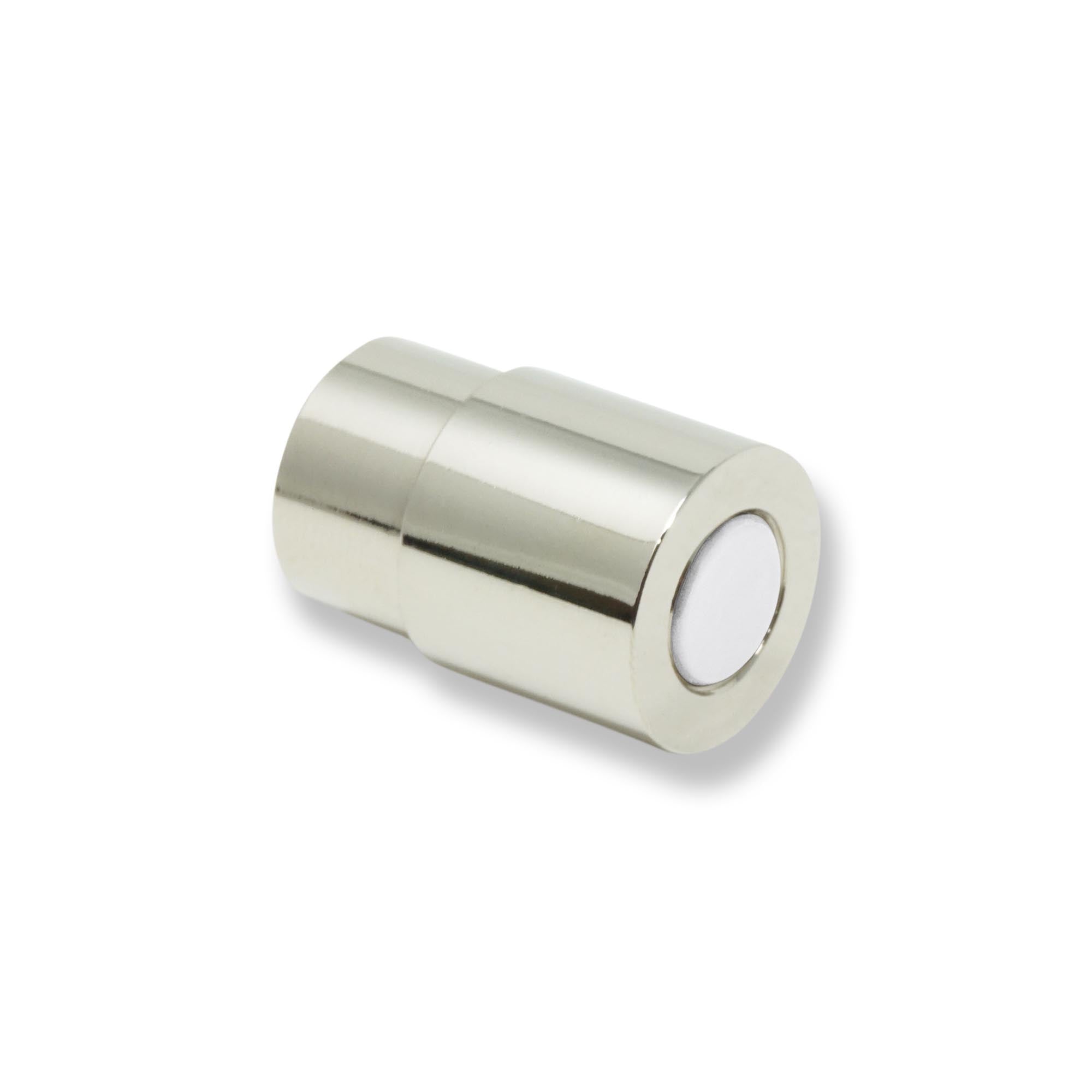 Nickel and white color Head knob Dutton Brown hardware