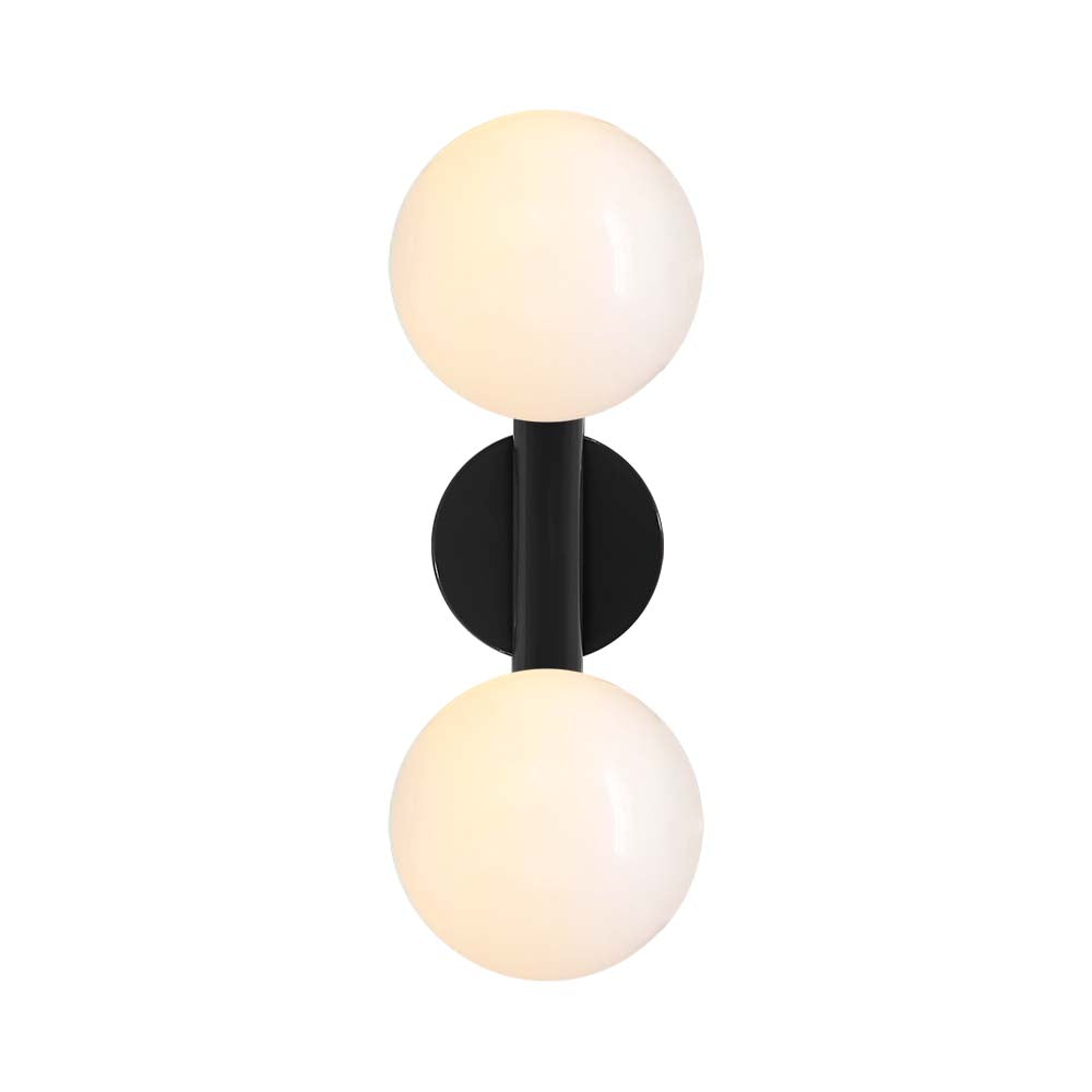 Black color Icon 2 sconce Dutton Brown lighting