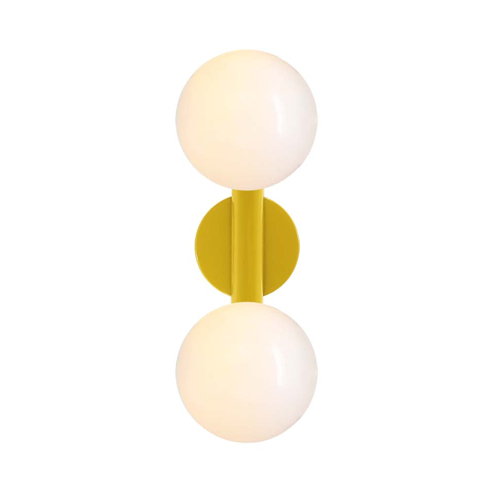 Ochre color Icon 2 sconce Dutton Brown lighting