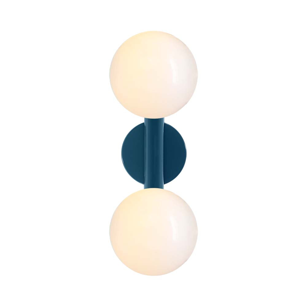 Slate blue color Icon 2 sconce Dutton Brown lighting