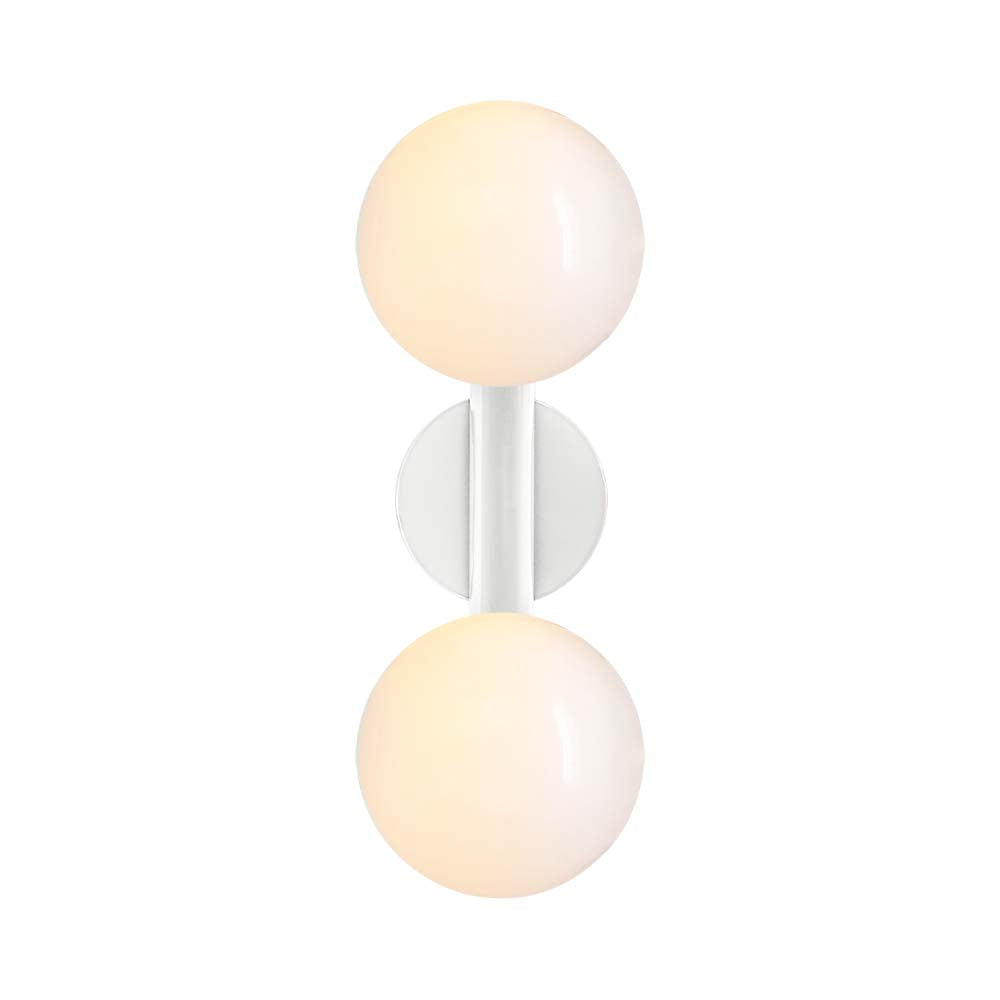 White color Icon 2 sconce Dutton Brown lighting