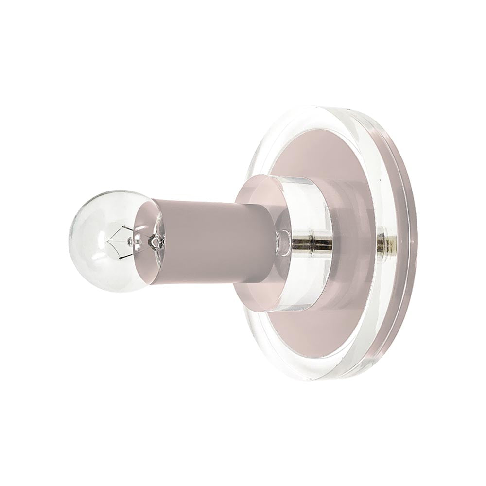 Barelycolor Lepore sconce Dutton Brown lighting