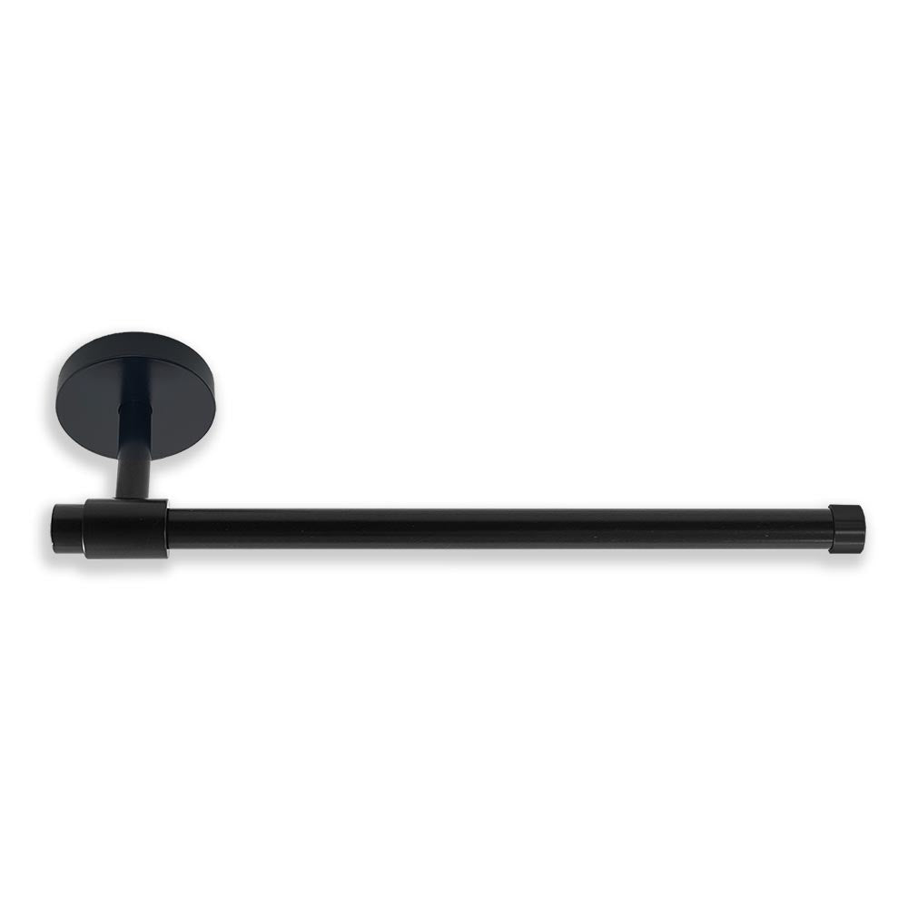 Black Persona hand towel bar Dutton Brown hardware _hover