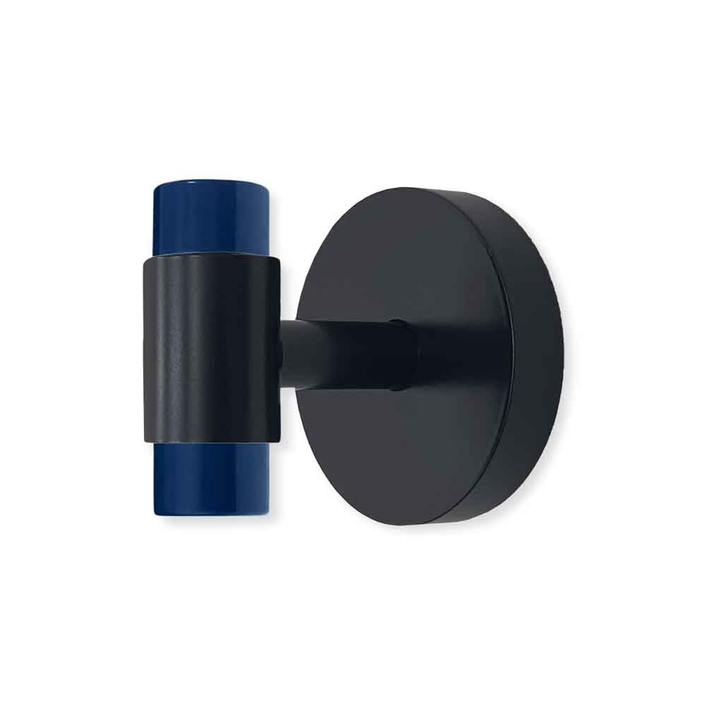 Black and cobalt color Persona hook Dutton Brown hardware