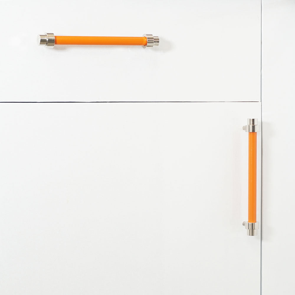 nickel orange persona pull cabinet hardware Dutton Brown _hover