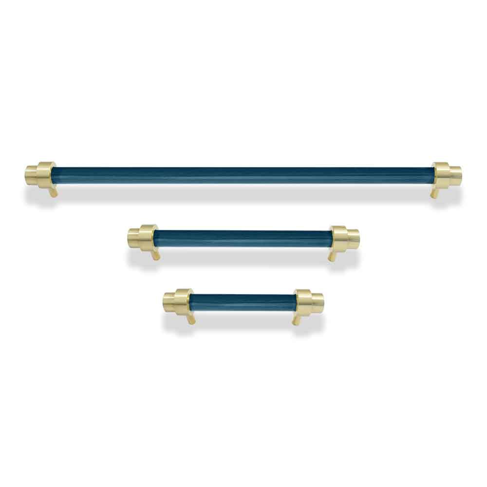brass and slate blue cabinet pulls dutton brown hardware
