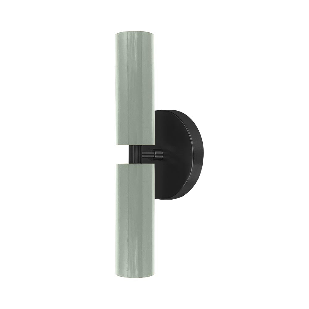 Black and spa color Ruler sconce Dutton Brown lighting