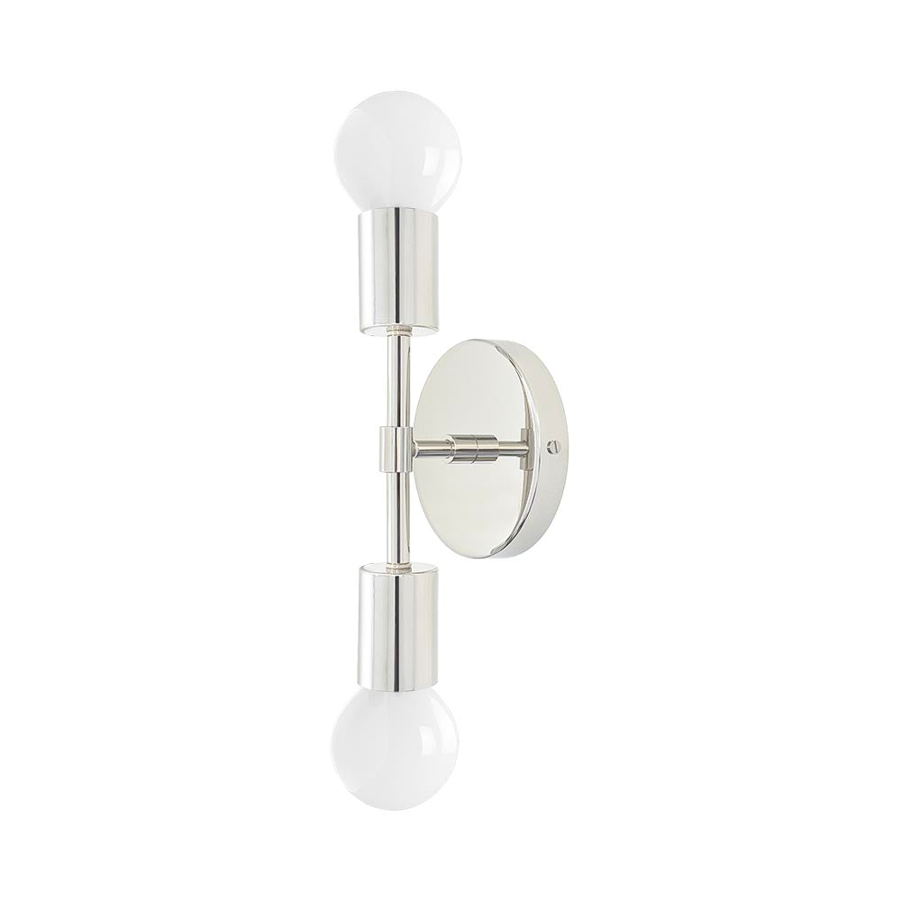 Nickel Scepter sconce 10" Dutton Brown lighting