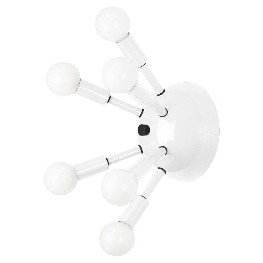 Black and white color Sputnik sconce Dutton Brown lighting
