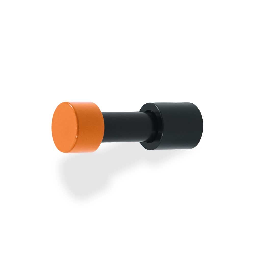 Black and orange color Stud hook Dutton Brown hardware